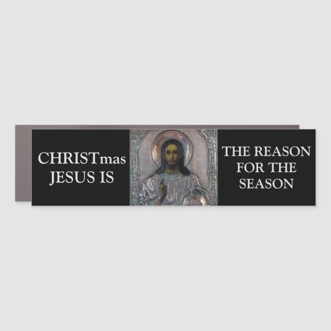 JESUS ICON CAR MAGNET (Front)