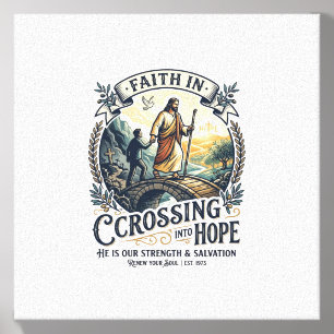 Jesus Immigration Starting Over Courage Shirt Chri Canvas Photo Tile