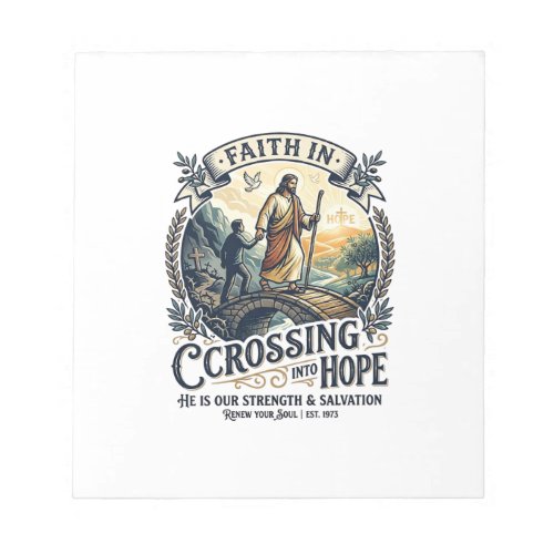 Jesus Immigration Starting Over Courage Shirt Chri Notepad