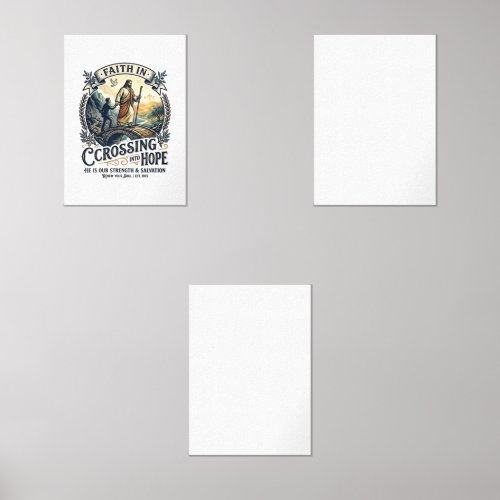 Jesus Immigration Starting Over Courage Shirt Chri Wall Art Sets