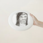 Jesus In Charcoal Wham-o Frisbee at Zazzle