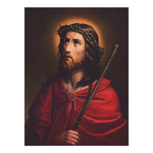 Jesus in Crown of thorns Poster