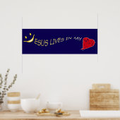 Jesus in my heart Poster Collection | Zazzle