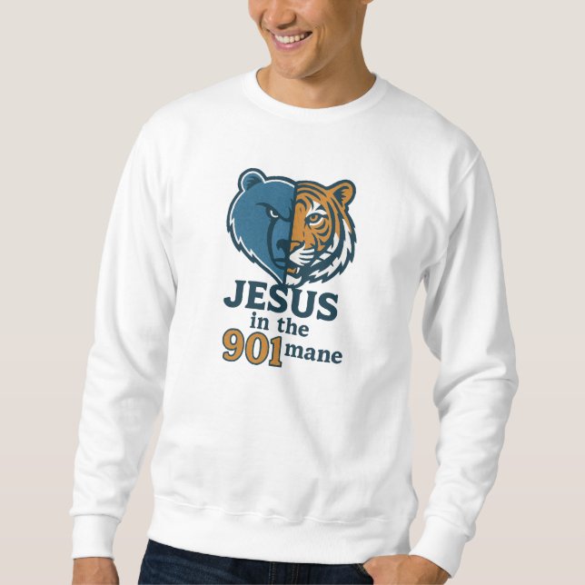 Jesus in the 901 - Christian Sweatshirt (Front)