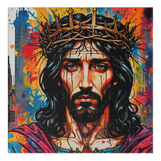 JESUS IN THE CITY 2 ACRYLIC PRINT