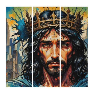 JESUS IN THE CITY 5 TRIPTYCH