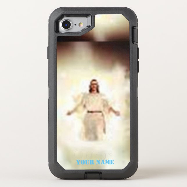 JESUS in the CLOUDS Otterbox iPhone Case (Back)