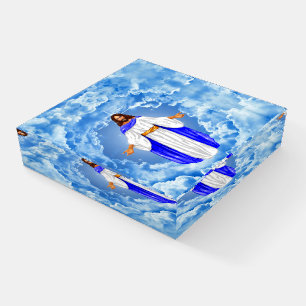 Jesus in the Clouds Paperweight