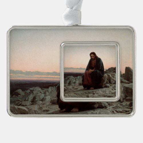 Jesus in the Desert Ornament