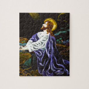 Jesus in the Garden of Gethsemane Jigsaw Puzzle