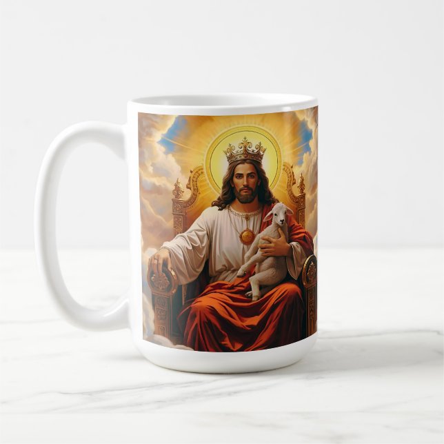 Jesus In The Kingdom of Heaven  Coffee Mug (Left)