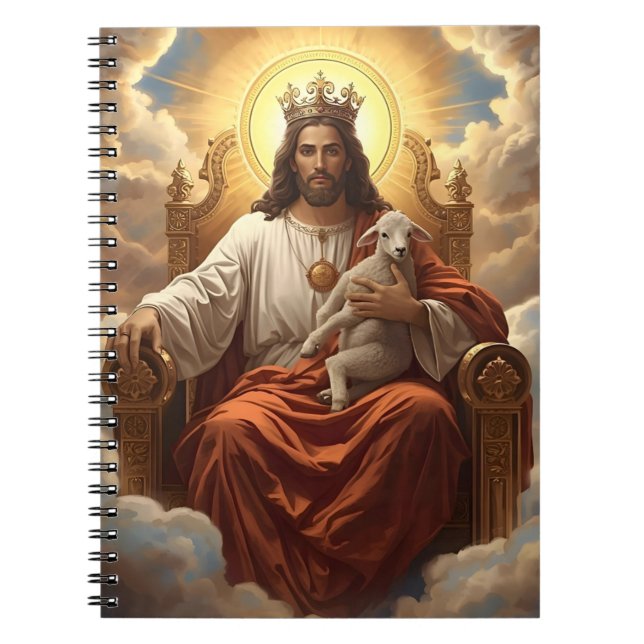 Jesus In the Kingdom of Heaven Notebook (Front)