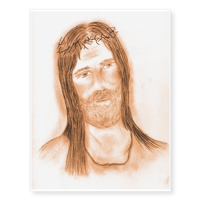Jesus in the Light Temporary Tattoos (Front)