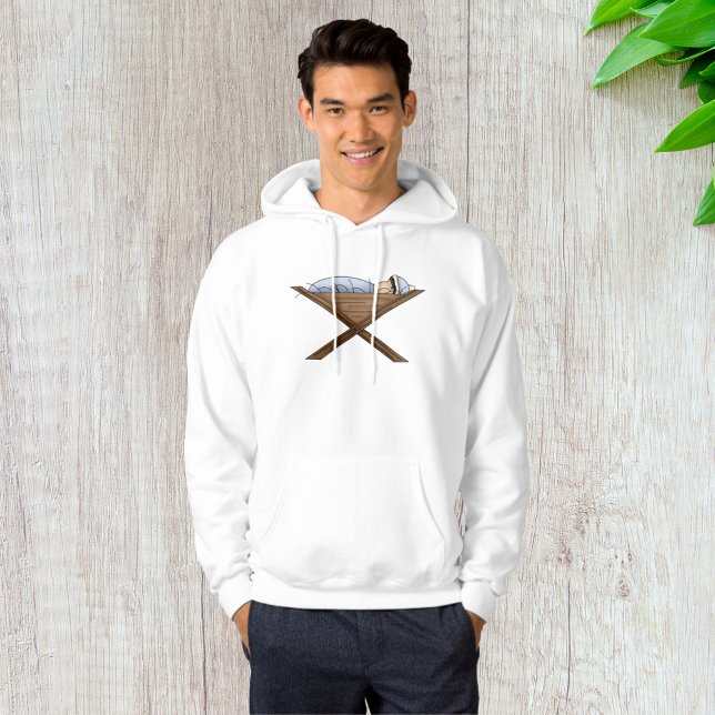Jesus In The Manger Mens Hoodie (Creator Uploaded)