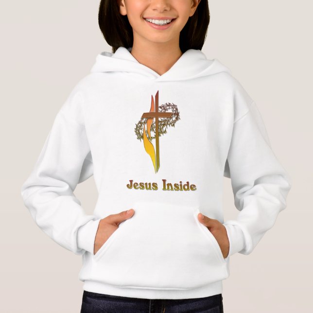 Jesus Inside Hoodie (Front)