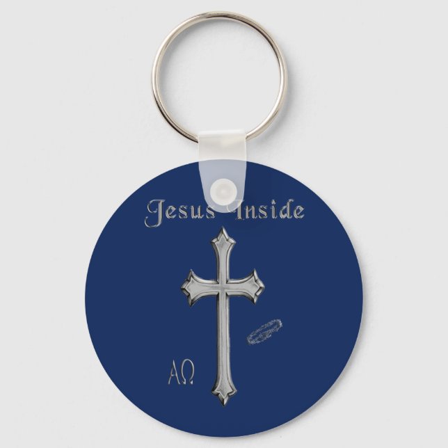 Jesus Inside Keychain (Front)