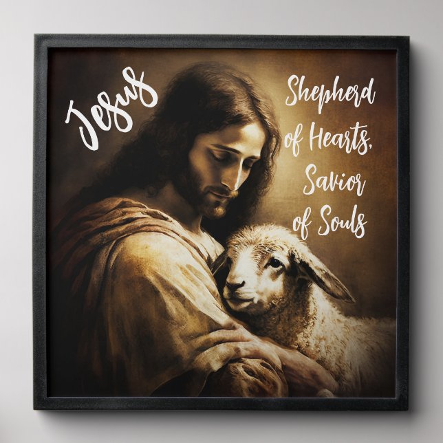 Jesus: Inspirational Wall Tile (Front Set)