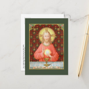 Jesus Instituting Holy Communion (SAU 045) Postcard