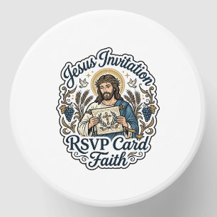 Jesus Invitation RSVP Card Faith Jesus Invitation Mini Candle Favors