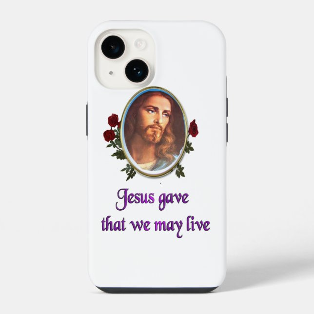 Jesus  iphone case (Back)