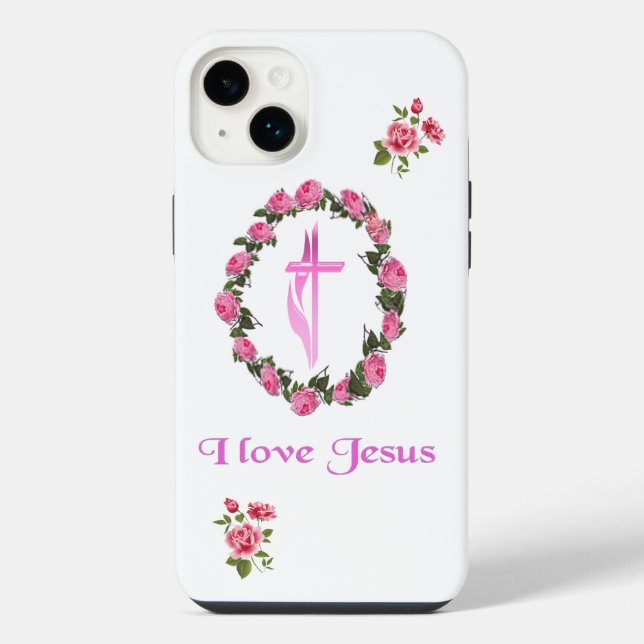 Jesus  iphone case (Back)