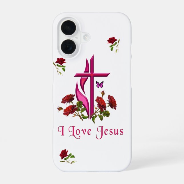 Jesus  iphone case (Back)