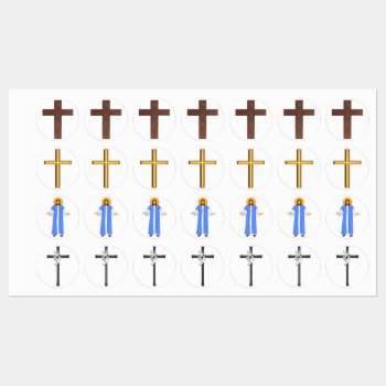 Jesus Iron-on Labels by KRStuff at Zazzle