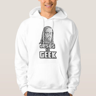 Jesus is a geek hoodie