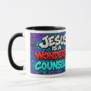 Jesus is a wonderful counselor mug