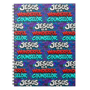 Jesus is a wonderful counselor notebook