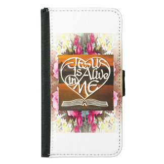 JESUS is Alive in ME.....Wallet Case