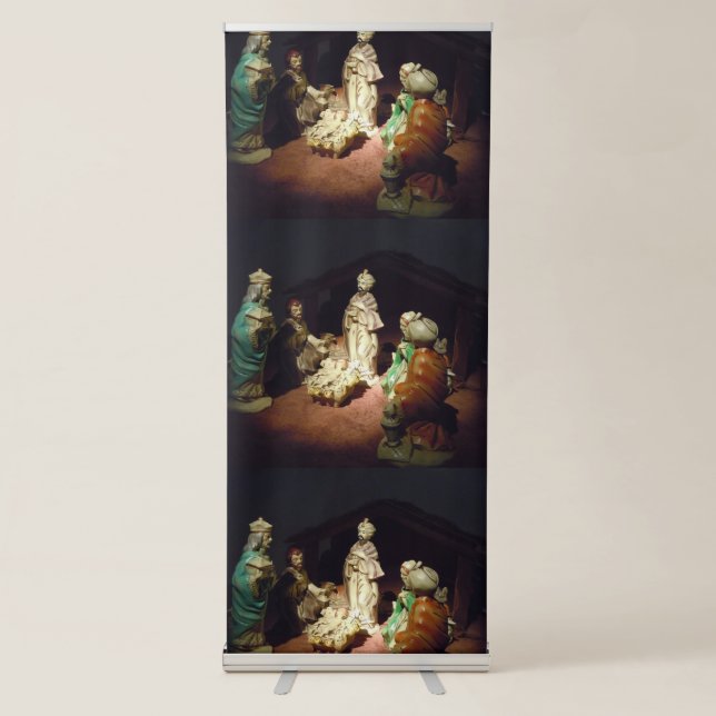 Jesus is Born Retractable Banner (Front)