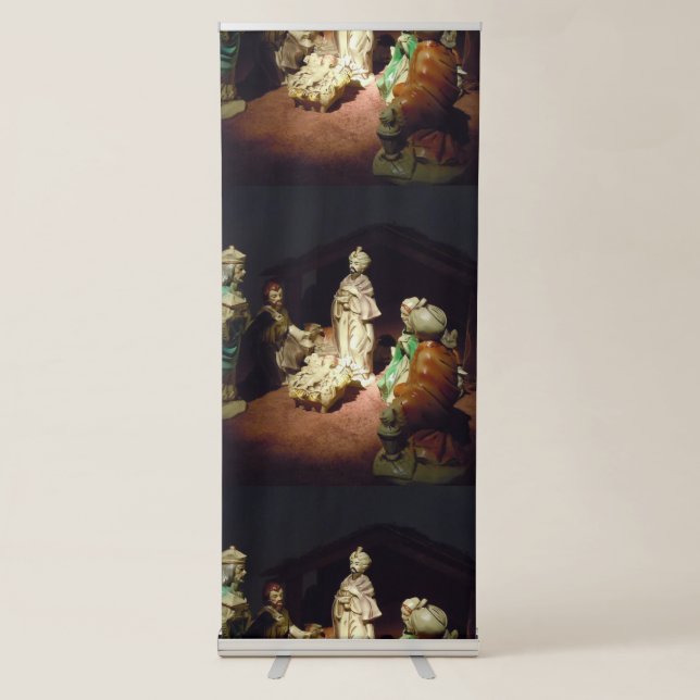 Jesus is Born Retractable Banner (Front)