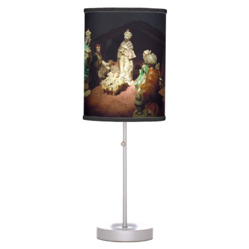 Jesus is Born Table Lamp