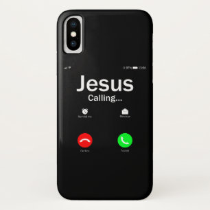 Jesus Is Calling iPhone X Case
