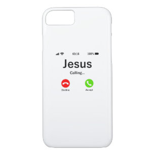 Jesus Is Calling - Christian iPhone 8/7 Case
