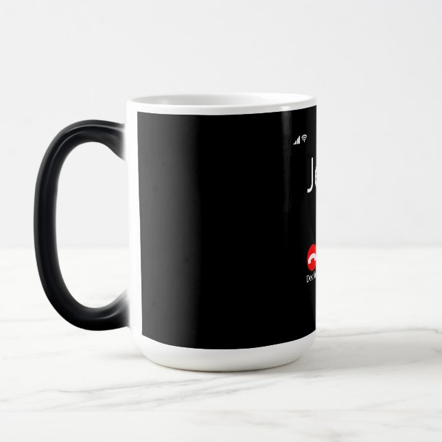 Jesus Is Calling Christian Color Morph Mug (Left)