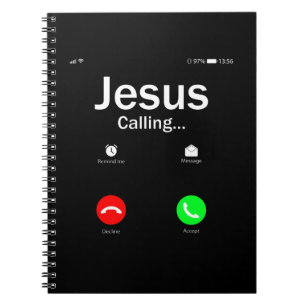 Jesus Is Calling Notebook