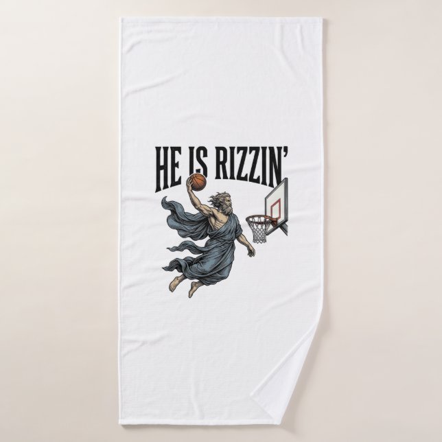 Jesus Is Calling Phone Screen Christian Vector Des Bath Towel (Bath Towel)