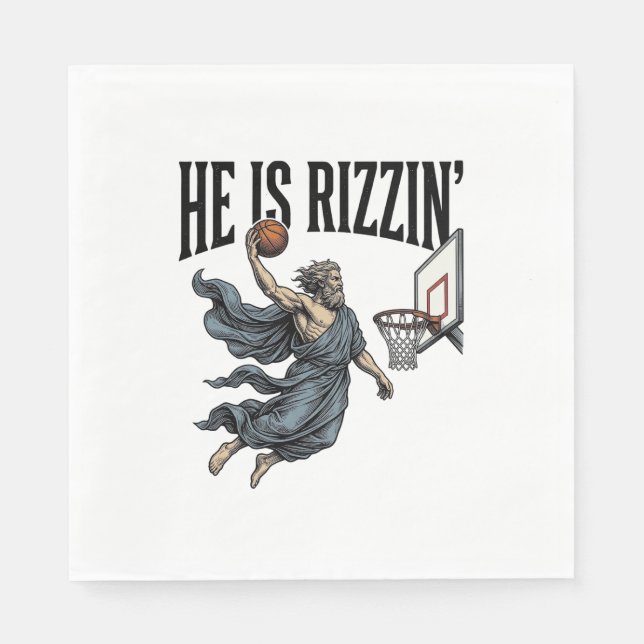 Jesus Is Calling Phone Screen Christian Vector Des Napkins (Front)