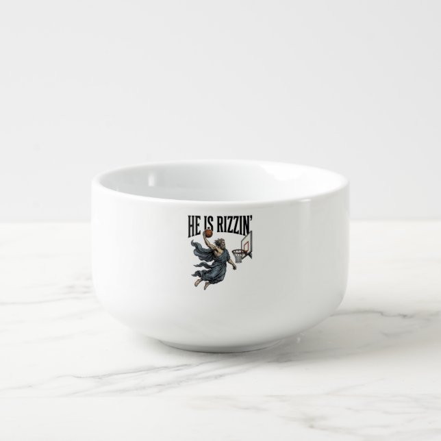 Jesus Is Calling Phone Screen Christian Vector Des Soup Mug (Front)