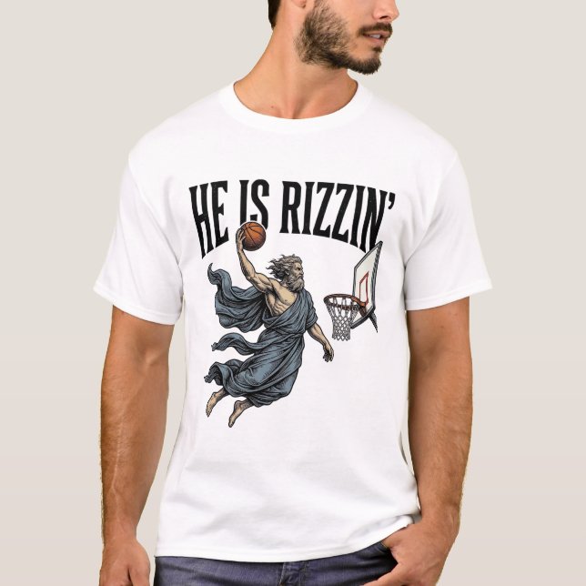 Jesus Is Calling Phone Screen Christian Vector Des T-Shirt (Front)