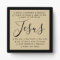 "Jesus is" Christian faith tabletop based