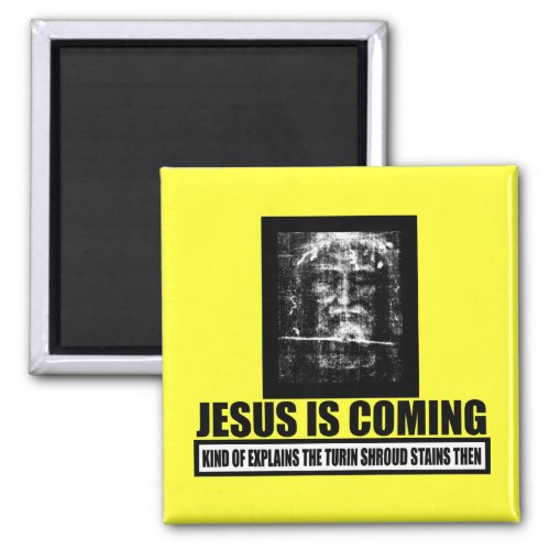 Jesus is coming atheist magnet