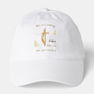Jesus is coming hat