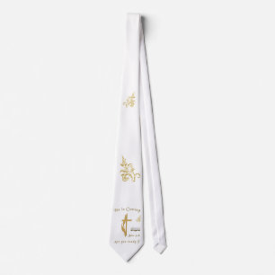 Jesus is coming neck tie