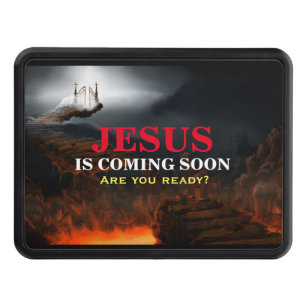JESUS IS COMING SOON HITCH COVER