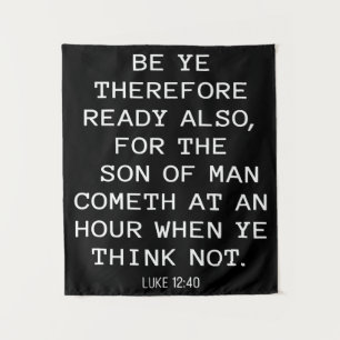 Jesus is Coming Soon - Revelation 17:14 Christian Tapestry