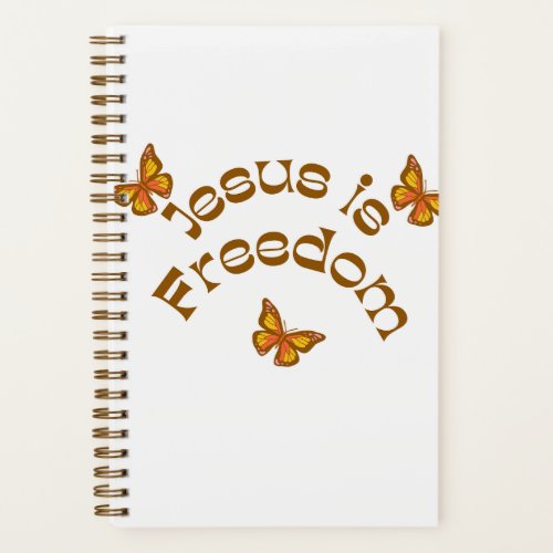 Jesus Is Freedom JournalDevotionalDiary Notebook