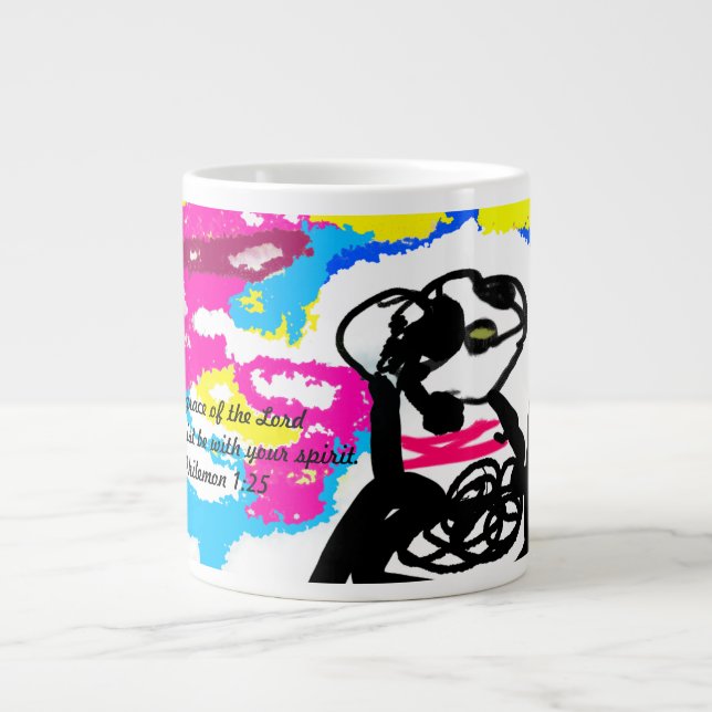 jesus is here  giant coffee mug (Front)